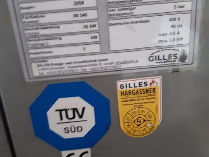 Bild 3:Ersatzteillager Hackgutkessel Gilles HPK-RA30