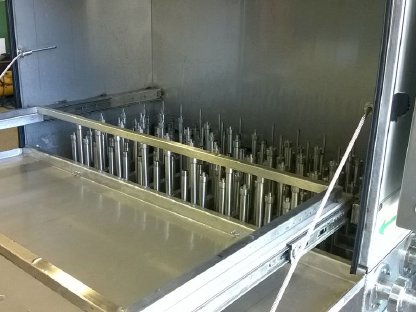 Bild 2:Flaschenwaschanlage, Flaschenwaschmaschine