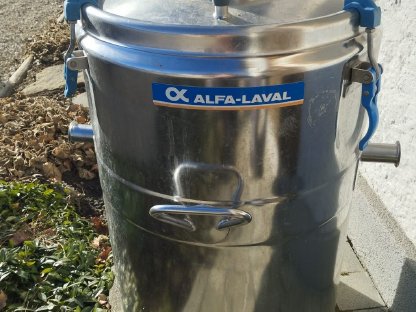 Zusatzmilchtank 120 Liter mit Kühlaggregat