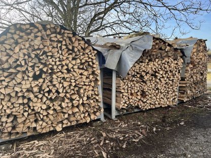 Brennholz, klein gespalten
