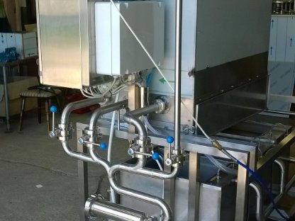 Bild 5:Flaschenwaschanlage, Flaschenwaschmaschine