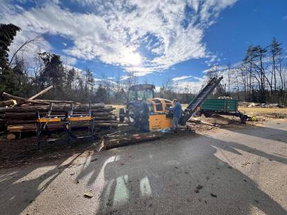 Bild 2:Sägespaltautomat