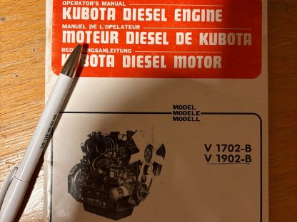 Kubota Motor V 1902B