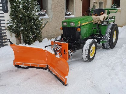 1,8 m Vario Pflug für John Deere 955 855