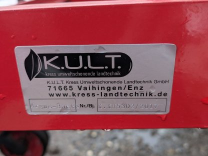 Bild 4:KRESS K.U.L.T. Beethackgerät 4-reihig 1,5 m Spur