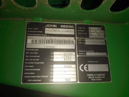 Bild 5:Verkaufe Mähdrescher John Deere 1470