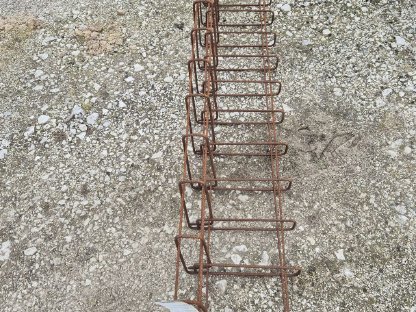 Bild 3:Bewehrungseisen Distanzstreifen