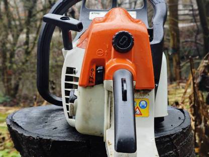 Bild 3:Stihl MS 270/C in Top-Zustand mit neuer Light 04 Führungsschiene
