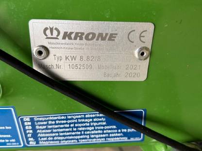 Krone Kreiselheuer 8.82