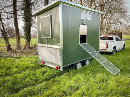 Legehühner Mobilstall