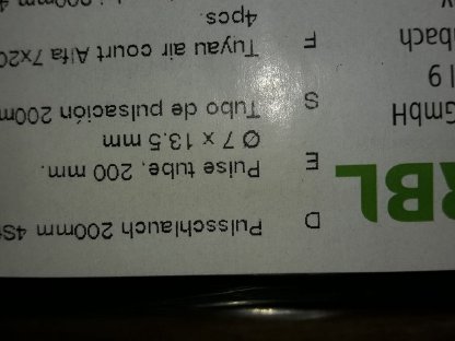 Bild 3:Alfa 4 Zitzenbecher inkl. 8 neue Pulsschläuche