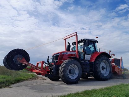 Leitungsbau mit Grabenfräse oder Kabelpflug