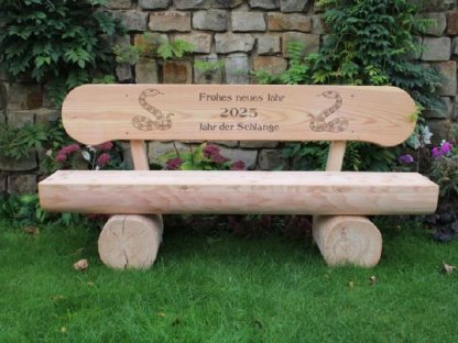 Bild 4:Gartenbank mit Gravur, Rentnergeschenk