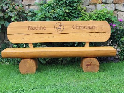 Bild 6:Gartenbank Holzbank Rentner Geschenk