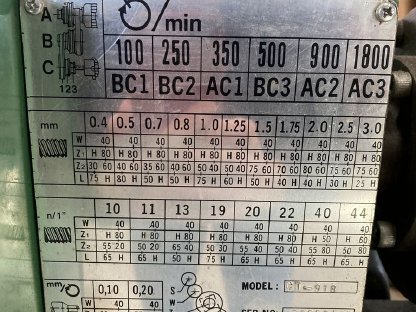 Bild 3:Drehbank INTER MACHINE