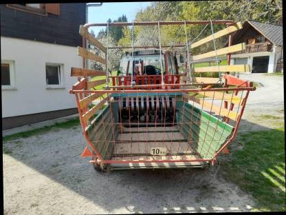 Hamster-Ladewagen mit hydr. Pickup