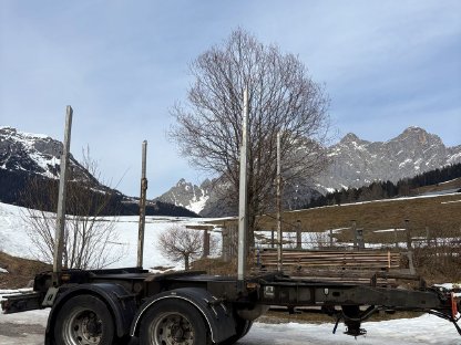 Achleitner Holzanhänger 18.000 kg Gesamtgewicht