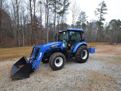 New Holland Workmaster 55, mit Kabine