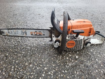 Stihl MS 261 C mit Griffheizung