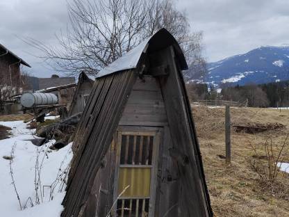 Mobiler Hühnerstall