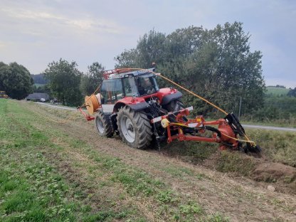 Bild 8:Leitungsbau mit Grabenfräse oder Kabelpflug