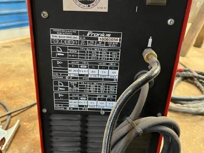 Bild 5:Fronius Magic Wave 2000 AC/DC WIG Schweißer