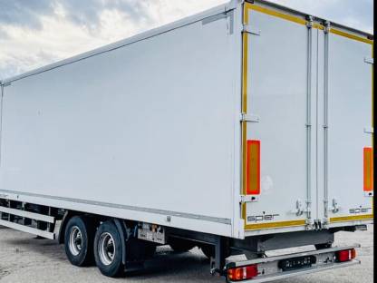 LKW Tandem Koffer Anhänger Durchlader Spier ZGL255