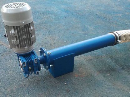 Bild 2:Flexibler Schneckenförderer FA-90 (2 m)