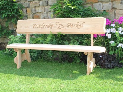 Bild 4:Gartenbank, Holzbank, Rentnergeschenk, Jubiläumsgeschenk