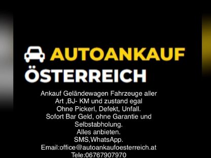 Autoankauf von Gebraucht- und Unfallwagen, alle Marken