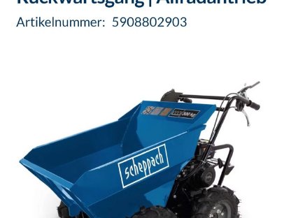 Mini Dumper Scheppach