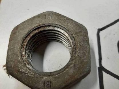 Bild 2:M 30 Muttern, Schlüsselweite 46 mm