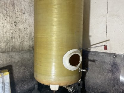 Lagertank Gärbehälter Lagerbehälter GFK Polyester ca. 4.000 l