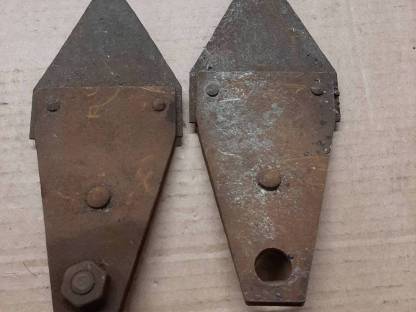 Bild 2:2 Messerhalter Strohhäcksler Claas