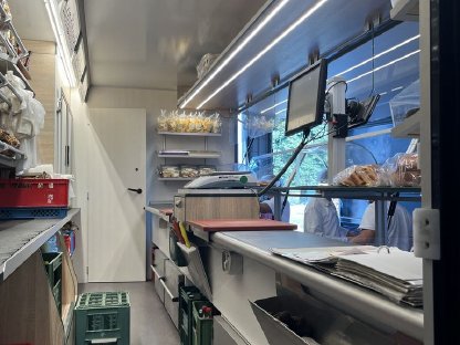 Bild 6:Bauernladen auf Rädern - optimale Warenpräsentation überall Mercedes Sprinter 311 CDI