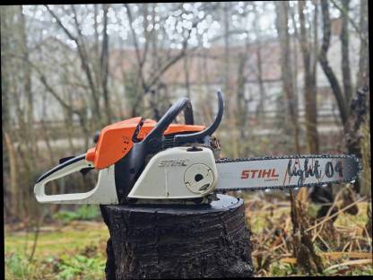 Bild 2:Stihl MS 270/C in Top-Zustand mit neuer Light 04 Führungsschiene