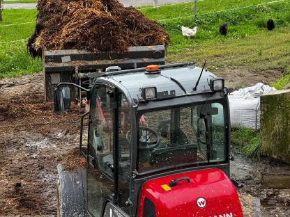 Pferdemist für Landwirtschaft