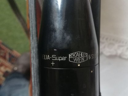 Bild 3:Ferlacher Bockbüchsflinte 6,5x57R und 16/65