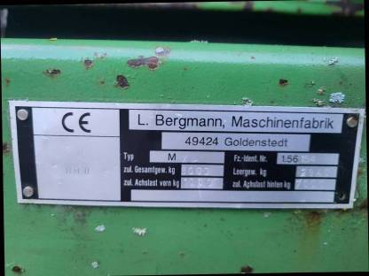 Bergmann Miststreuer