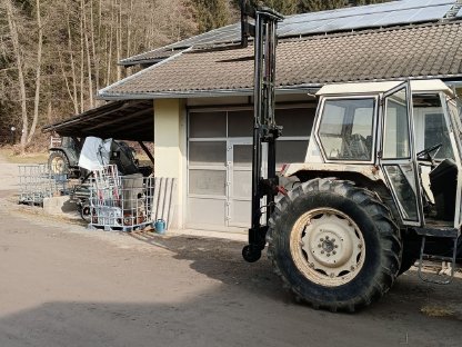 Hubstapler für Heckanbau