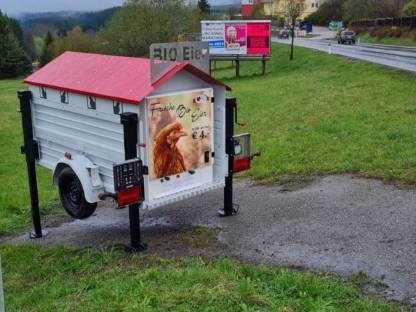 Verkaufe mobiler Eierverkaufsautomat