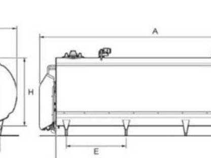 Milchtank 2.400 l