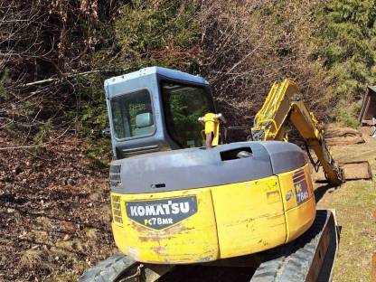 Bagger Komatsu PC78 MR6