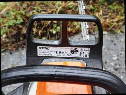 Bild 5:Stihl MS 270/C in Top-Zustand mit neuer Light 04 Führungsschiene