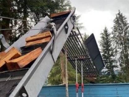 Bild 3:Lohnschneiden/Lohnsägen per Binderberger SSP 450