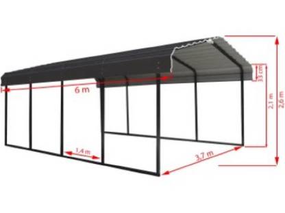 Shelter Logic Einzelcarport