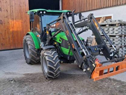 Deutz Keyline 5080D mit Hauer Frontlader R70