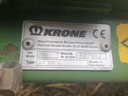 Krone AM 203S