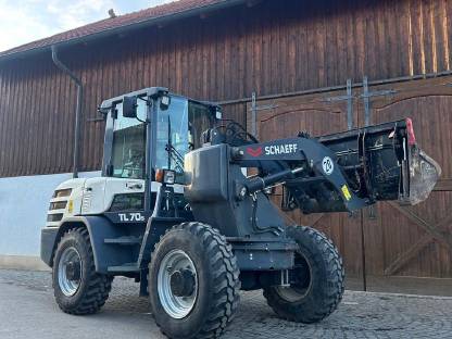 Schaeff TL70S, Terex, Radlader, Schwenklader, Yanmar