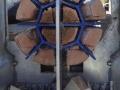 Bild 4:Lohnschneiden/Lohnsägen per Binderberger SSP 450